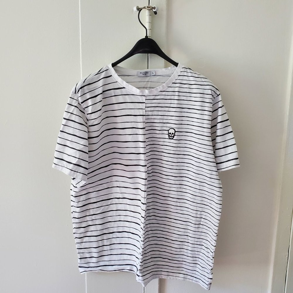 Bolongaro Trevor simon stripe t-shirt